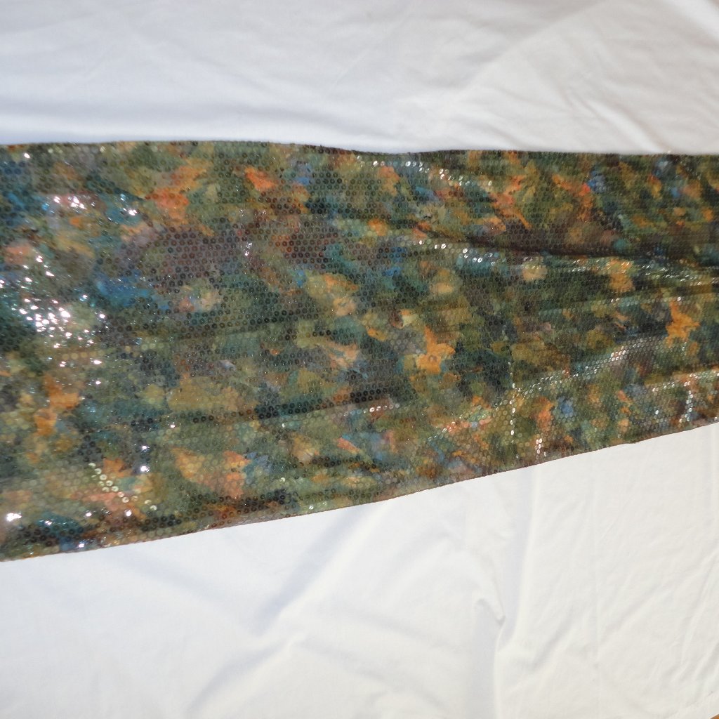 Debra Moises Sequined Rectangular Scarf